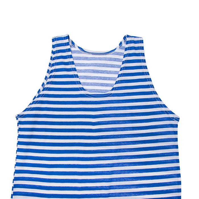 Майка-тельняшка мужская цвет синий, р-р 52