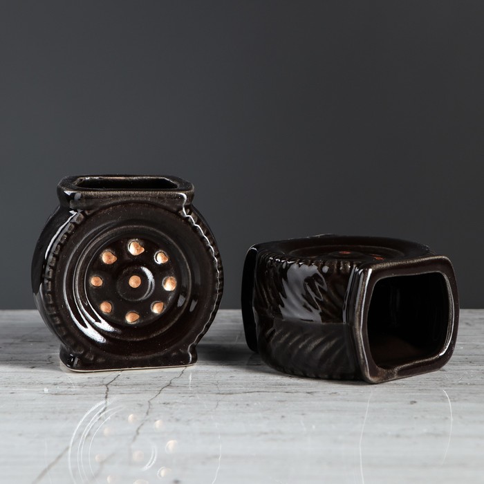 Набор винный "Гоночная машина" 3 предмета, 0,1 л, чёрный, микс