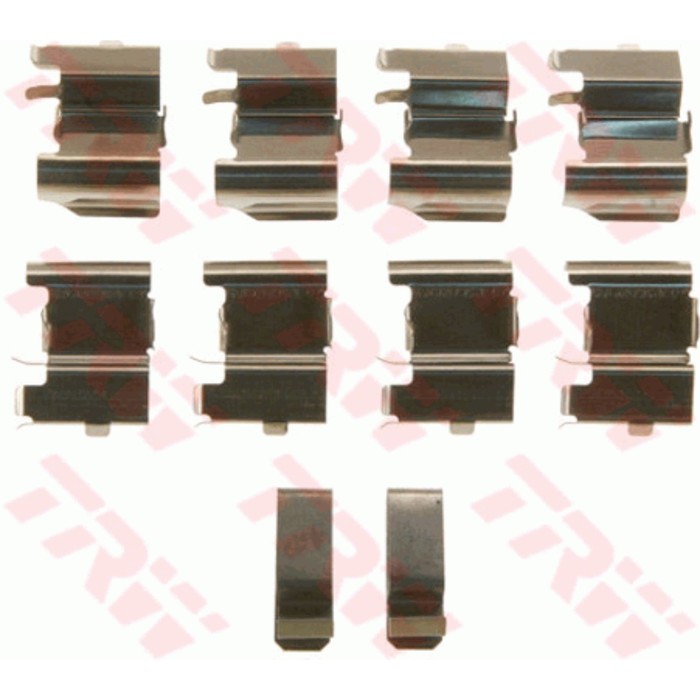 Ремкомплект тормозных колодок TRW PFK612