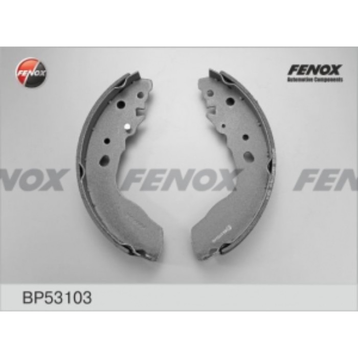 Колодки тормозные FENOX bp53103