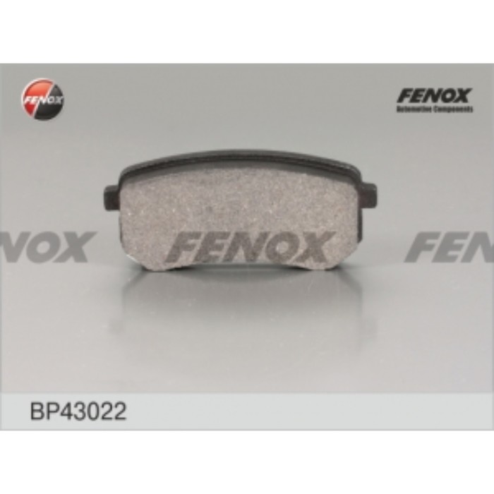 Колодки тормозные FENOX bp43022
