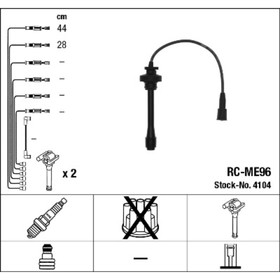 

Провода высоковольтные, комплект NGK RC-ME96 4104