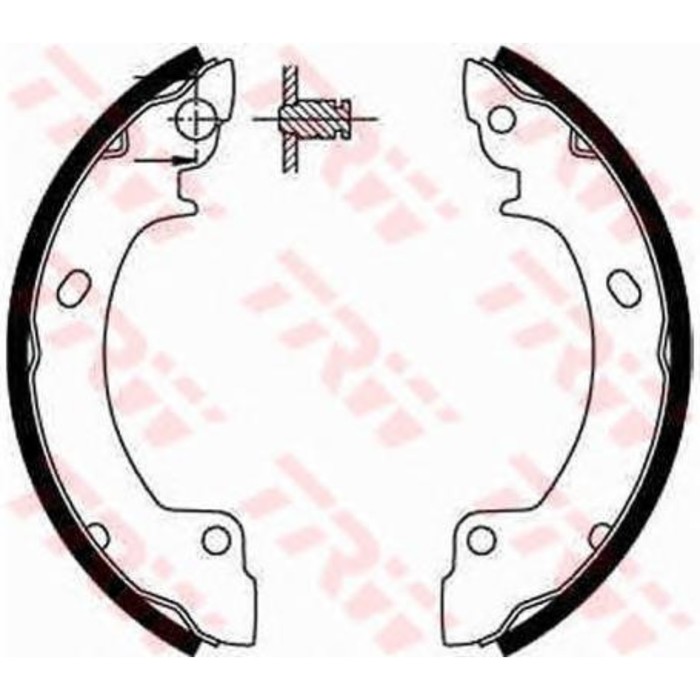 Колодки тормозные TRW GS8552