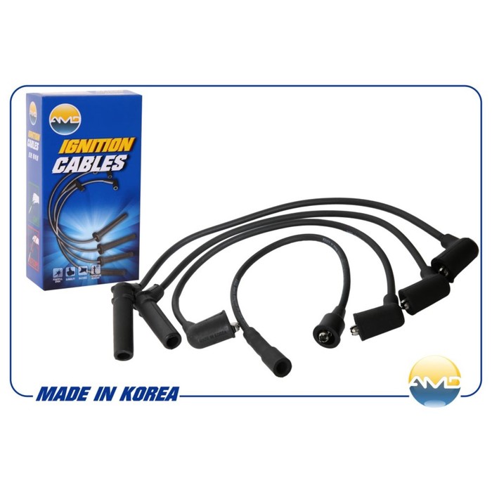 Провода высоковольтные, комплект AMD AMDCL12