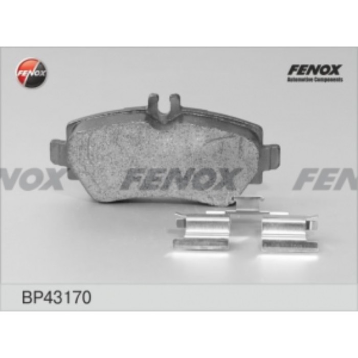 Колодки тормозные FENOX bp43170