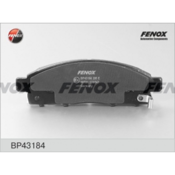 Колодки тормозные FENOX bp43184