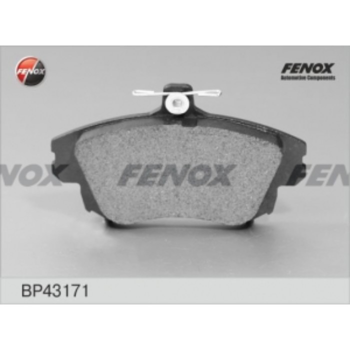 Колодки тормозные FENOX bp43171