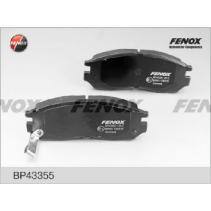 Колодки тормозные FENOX bp43355