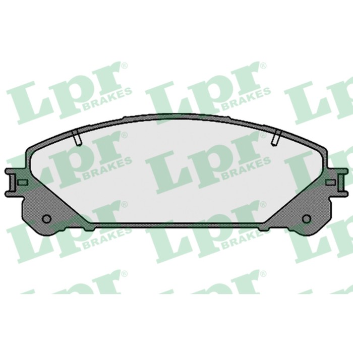 Колодки тормозные дисковые, комплект LPR 05P1691
