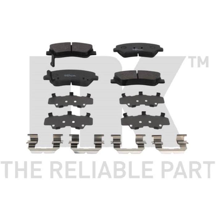 Колодки тормозные дисковые NK 223525