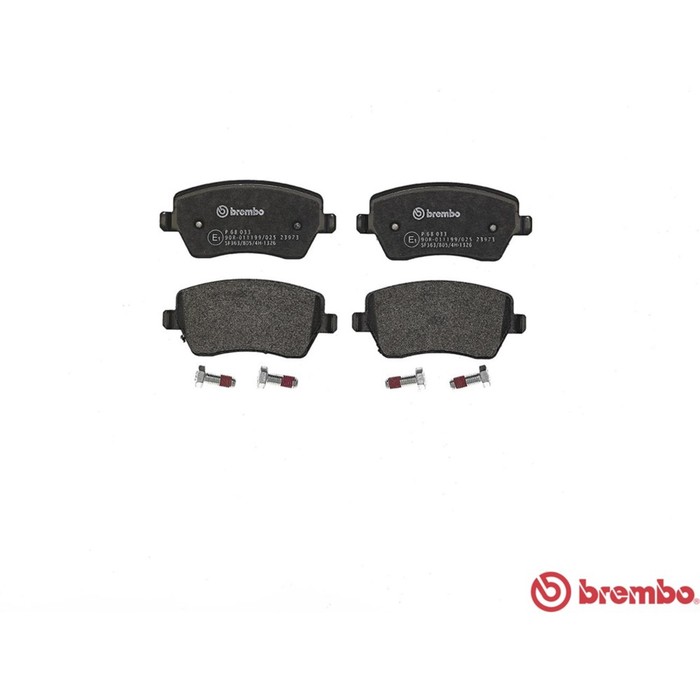 Колодки тормозные Brembo P68033