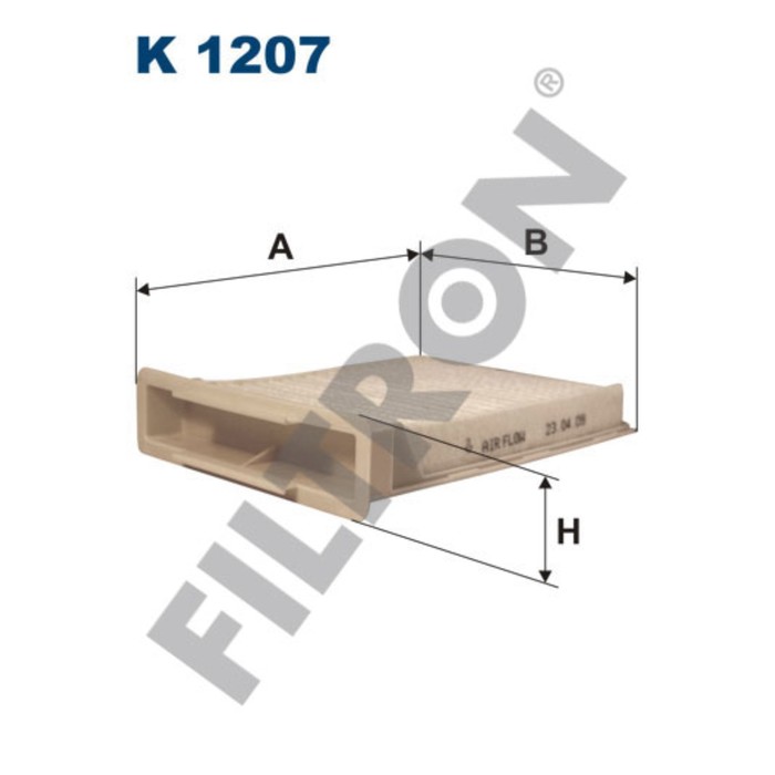 Фильтр салонный FILTRON K1207