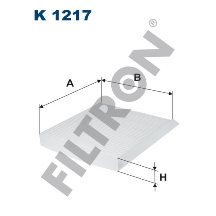 Фильтр салонный FILTRON K1217