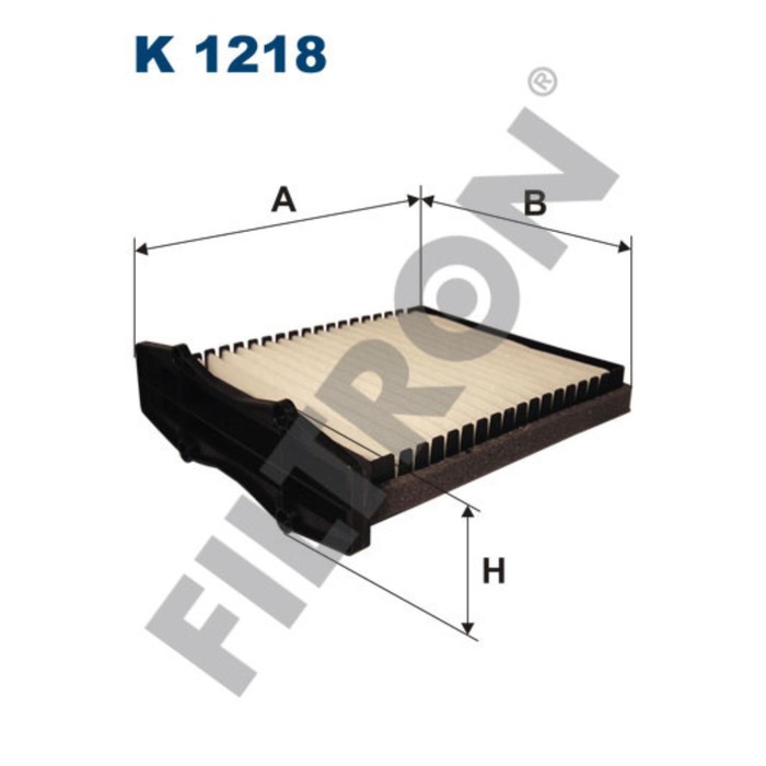Фильтр салонный FILTRON K1218