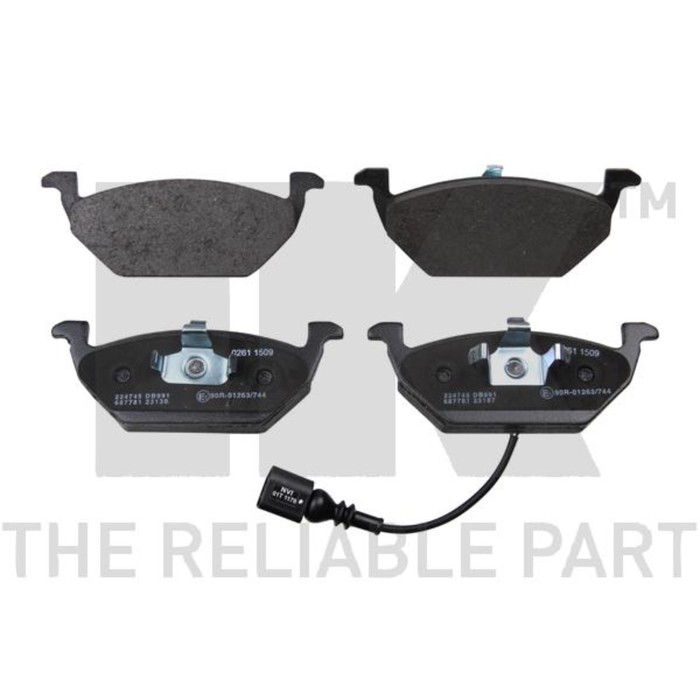 Колодки тормозные дисковые NK 224745