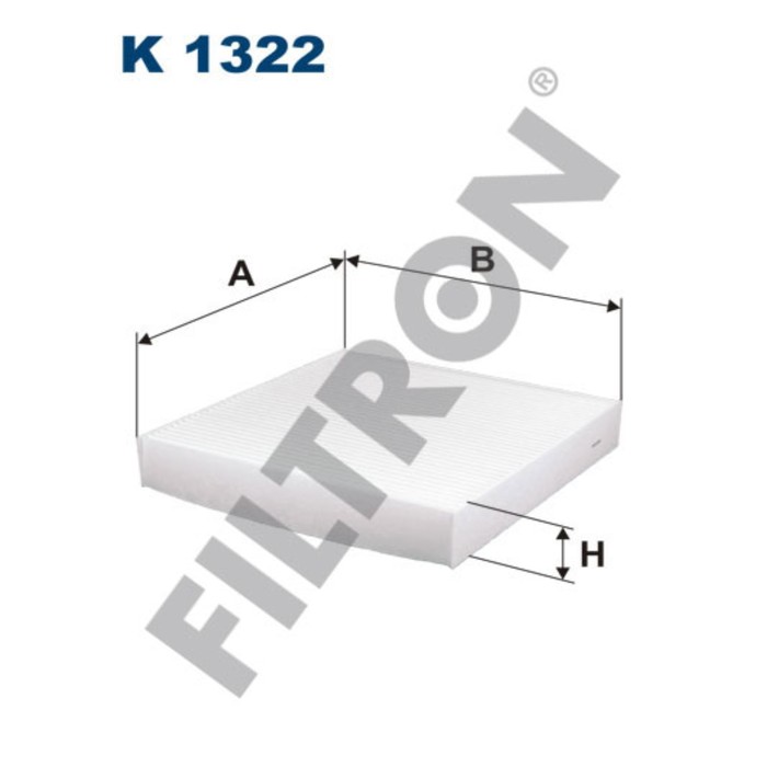 Фильтр салонный FILTRON K1322