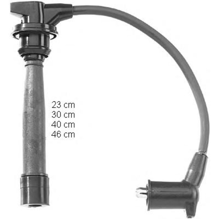 Провода высоковольтные, комплект BERU ZEF1136