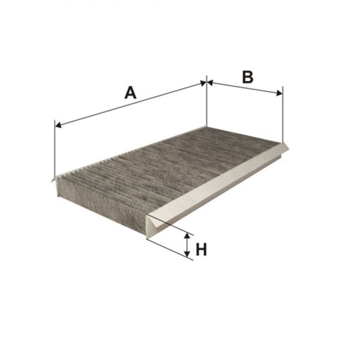 Фильтр салонный угольный FILTRON K1202A