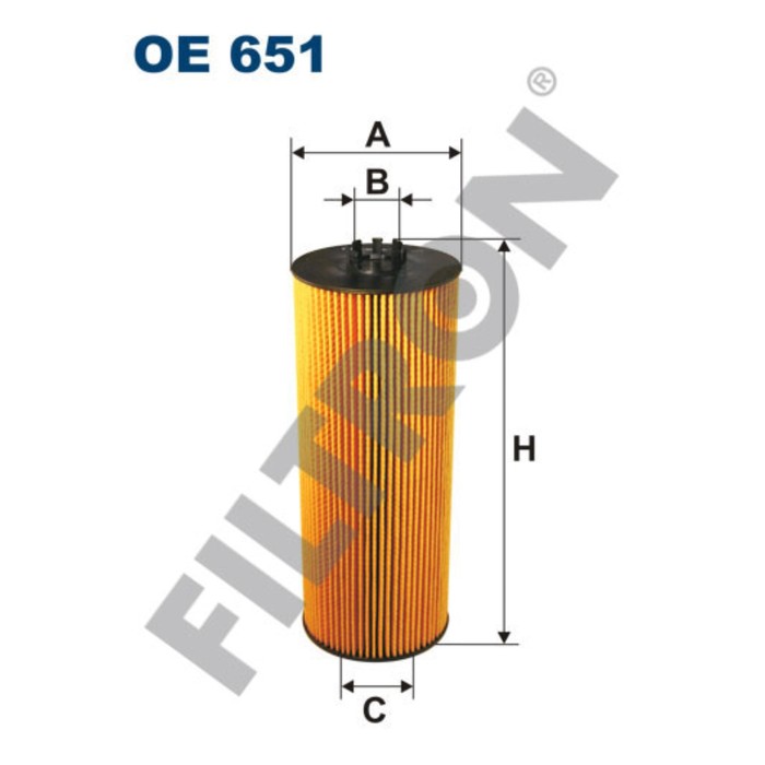 Фильтр масляный  FILTRON OE651