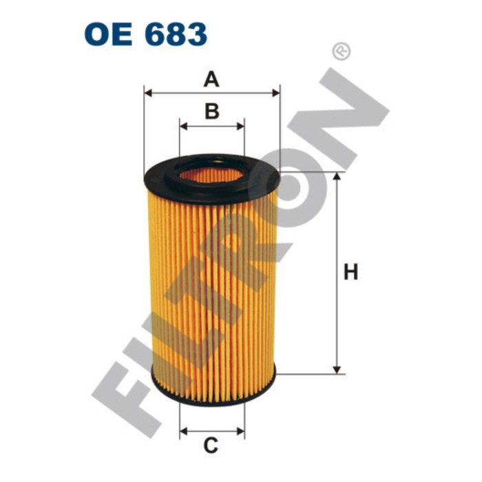 Фильтр масляный  FILTRON OE683