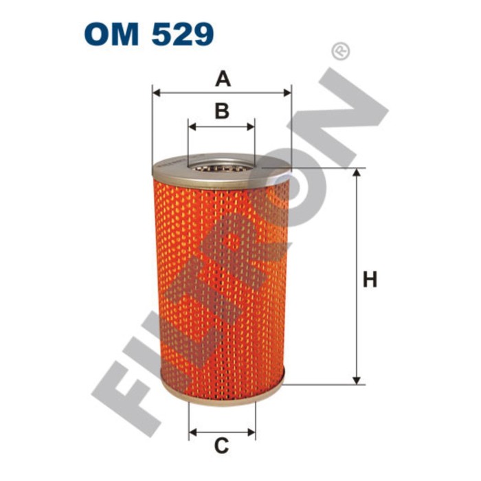 Фильтр масляный  FILTRON OM529
