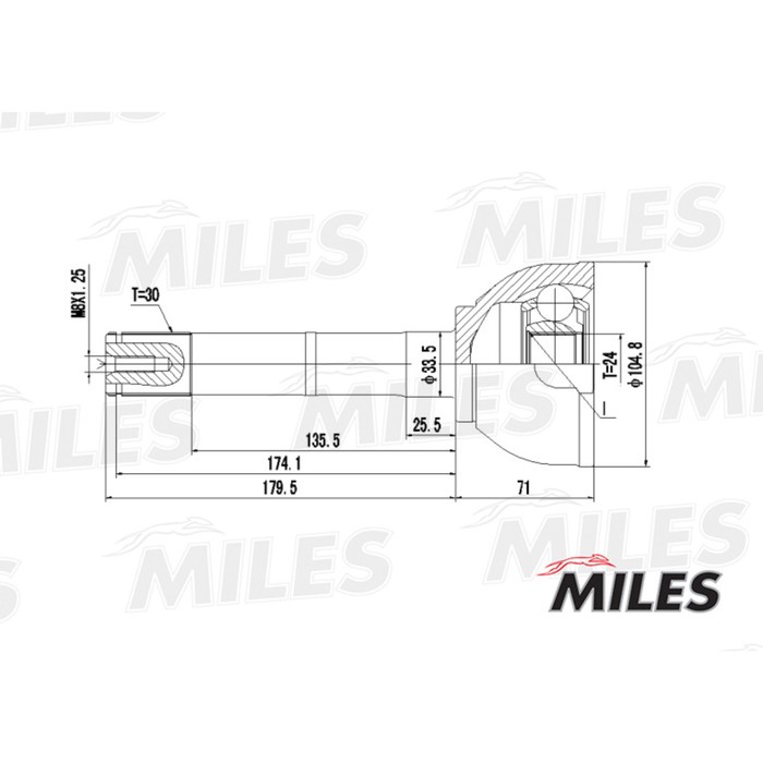 Шрус MILES GA20489