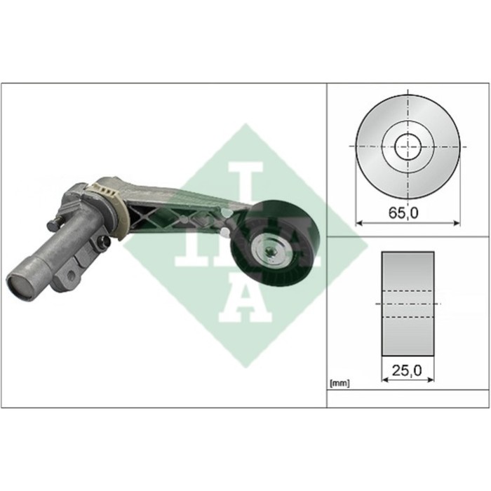 Ролик приводного ремня INA 534031810