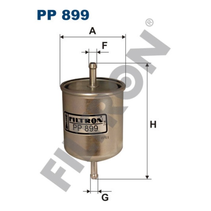 Фильтр топливный FILTRON PP899