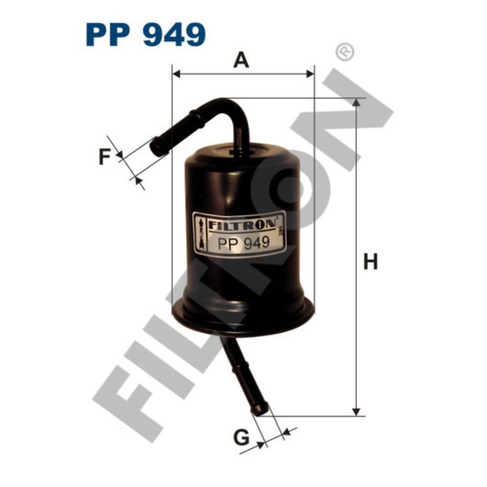 Фильтр топливный FILTRON PP949
