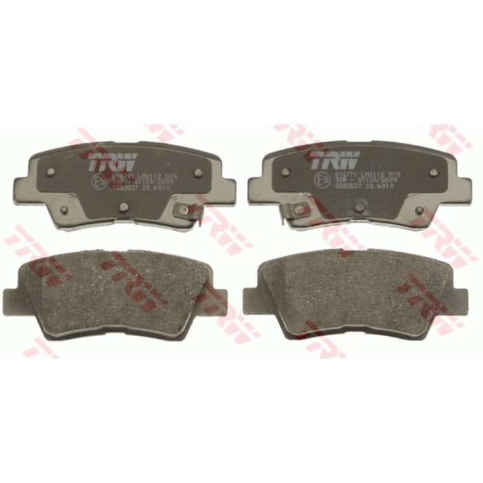 Колодки тормозные TRW GDB3537