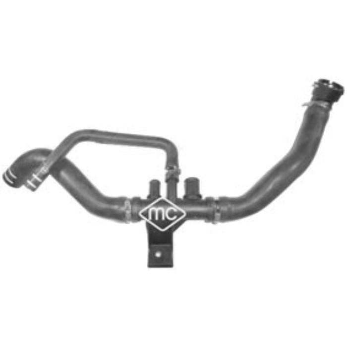 Патрубок радиатора METALCAUCHO 09508