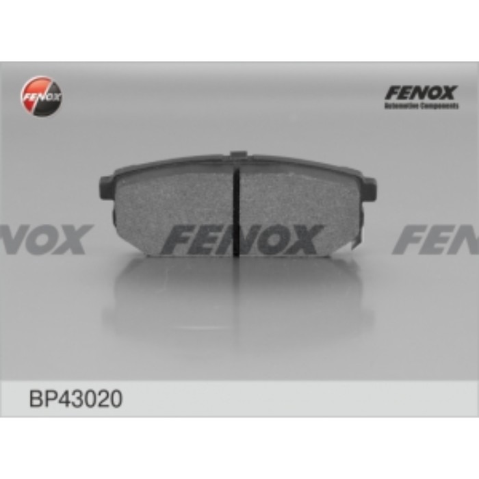 Колодки тормозные FENOX bp43020