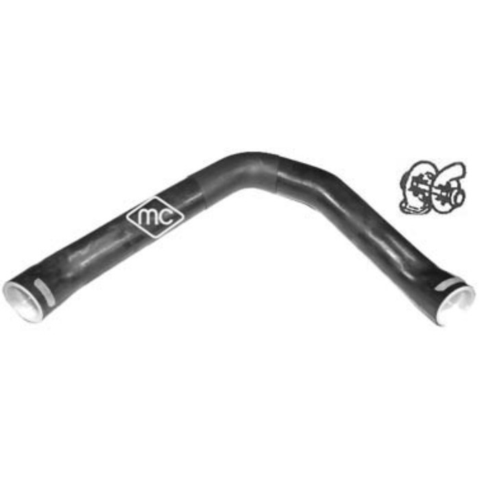 Патрубок интеркулера METALCAUCHO 09445