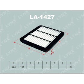

Фильтр воздушный LYNXauto LA1427