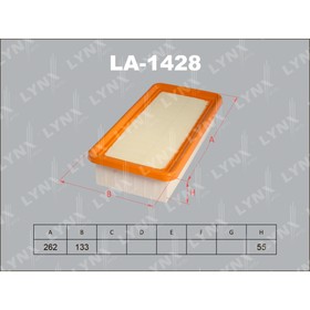 

Фильтр воздушный LYNXauto LA1428