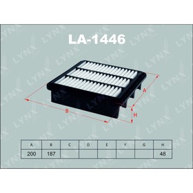 

Фильтр воздушный LYNXauto LA1446