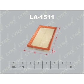 

Фильтр воздушный LYNXauto LA1511