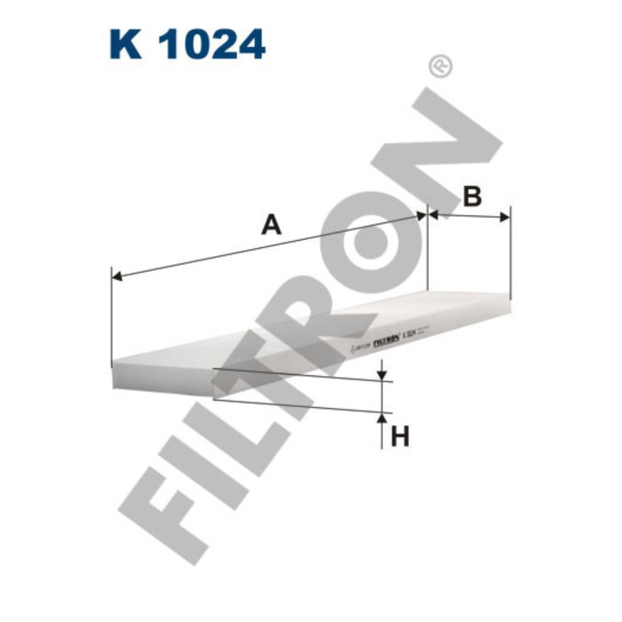 Фильтр салонный FILTRON K1024