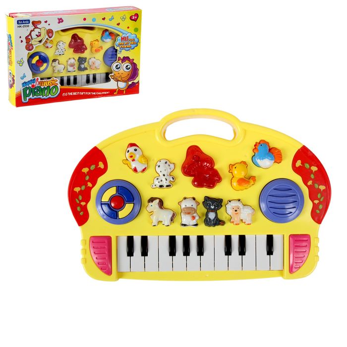 Музыкальная игрушка-ионика «Ферма», звуковые эффекты, МИКС