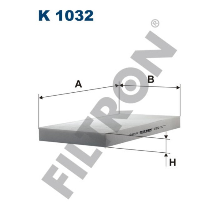 Фильтр салонный FILTRON K1032