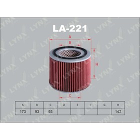 

Фильтр воздушный LYNXauto LA221