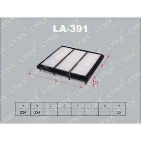 

Фильтр воздушный LYNXauto LA391