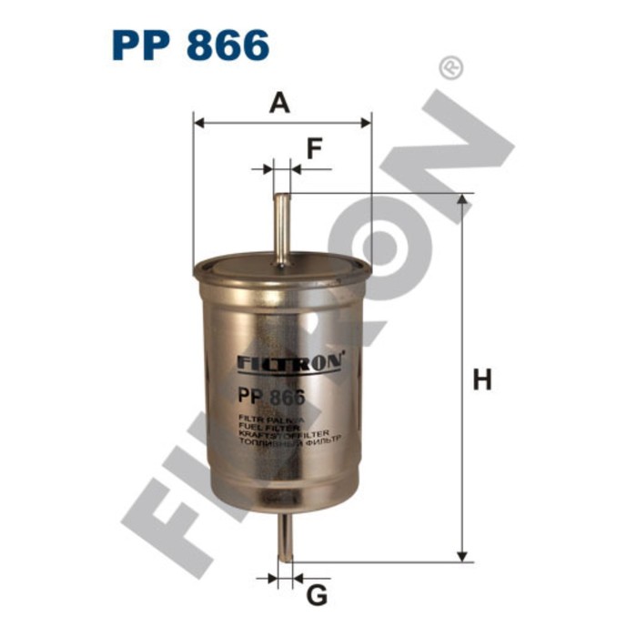Фильтр топливный FILTRON PP866