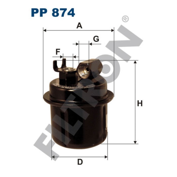 Фильтр топливный FILTRON PP874
