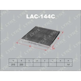 

Фильтр салонный LYNXauto LAC144C
