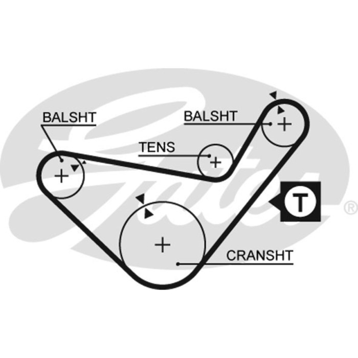 Ремень ГРМ Gates 5210
