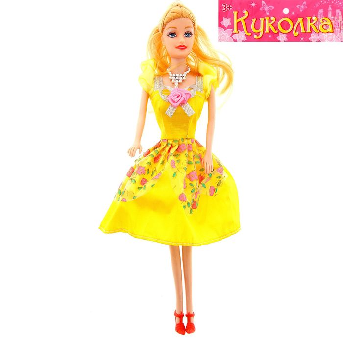 Кукла модель "Лора" в платье, МИКC