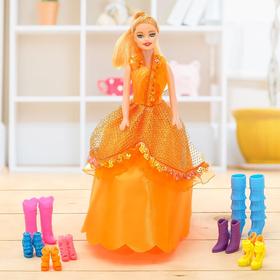 Кукла-модель «Дженифер» с набором обуви, МИКС от Сима-ленд