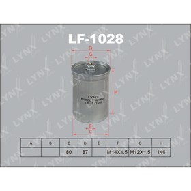 

Фильтр топливный LYNXauto LF1028
