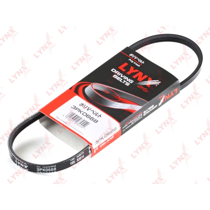 Ремень приводной LYNXauto 3PK0668